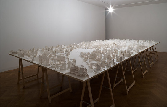 Ruined city model