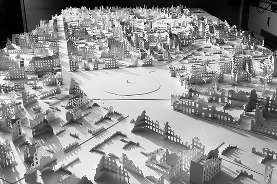 Ruined city model